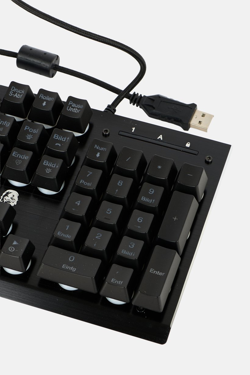Semi Mechanical Gaming Keyboard, Black