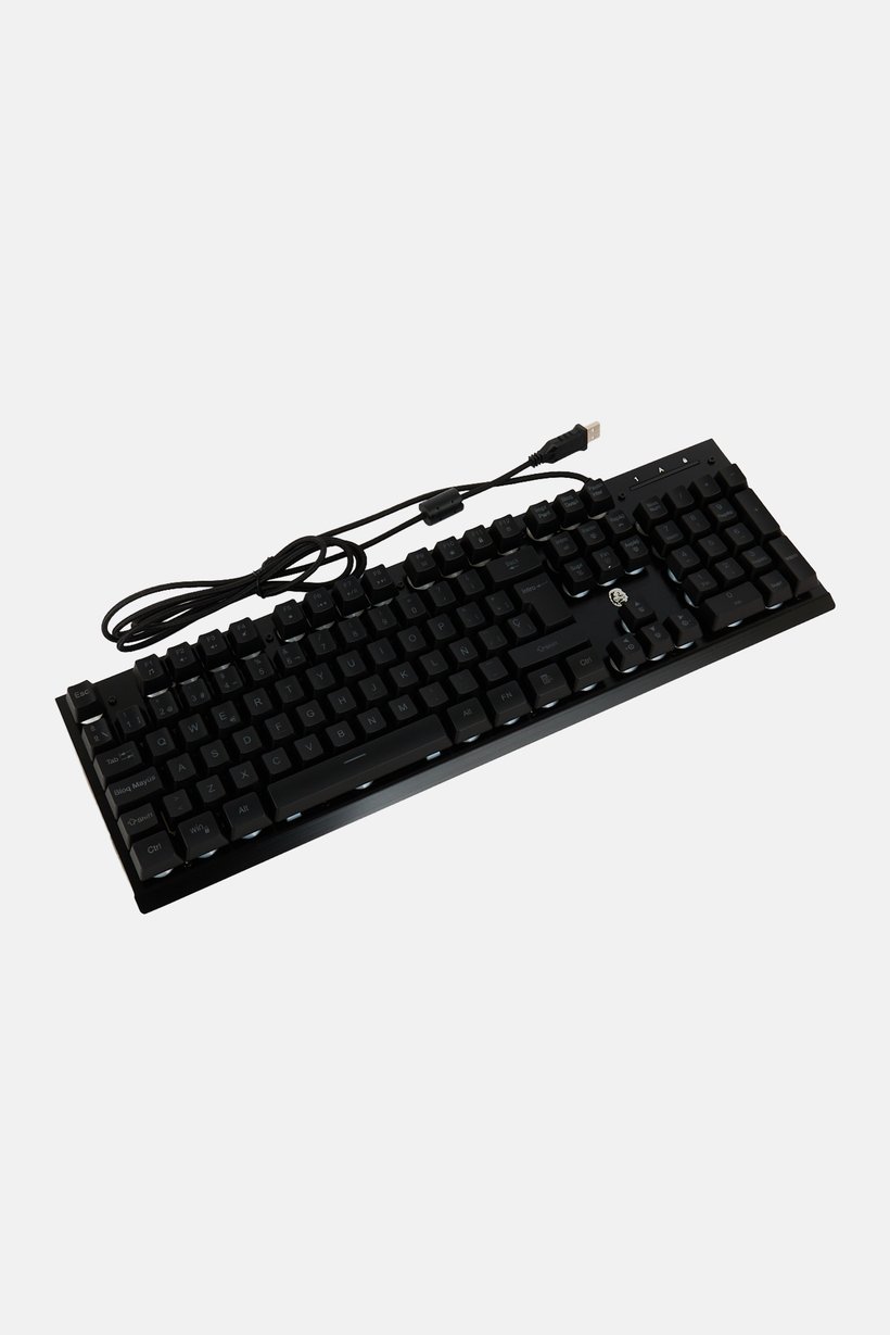 Gaming Keyboard Semi-Mechanical With Backlight, Black