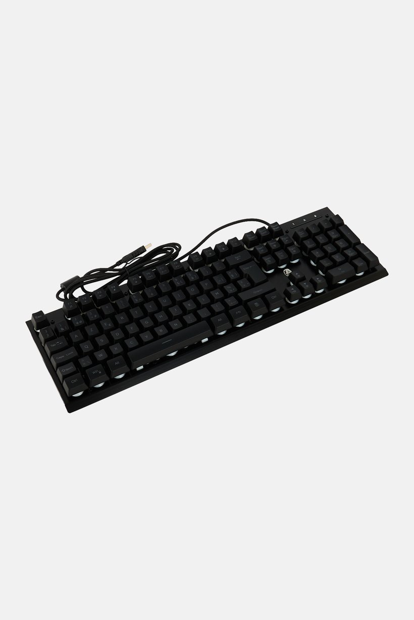 Gaming Keyboard Semi-Mechanical With Backlight, Black