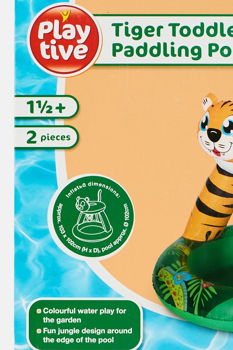 Toddlers Children Paddling Pool With Roof