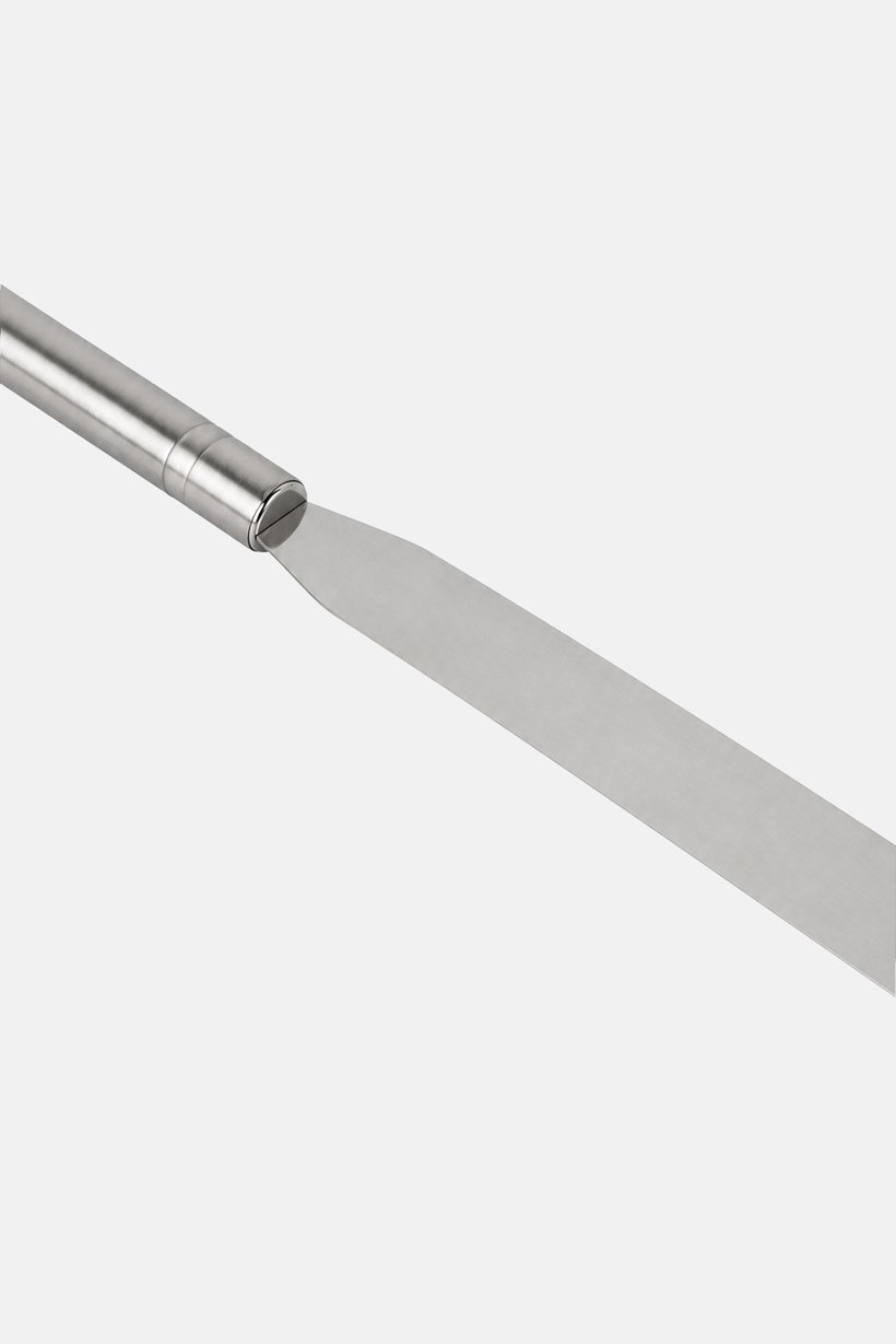 Steel Confectionery Spatula For Cream, Silver