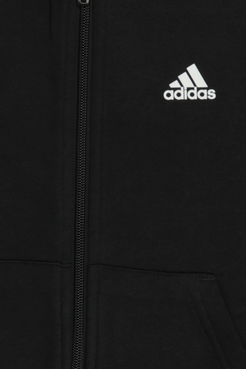 Kids Boy Sportswear Fit Long Sleeve Outdoor Jacket, Black