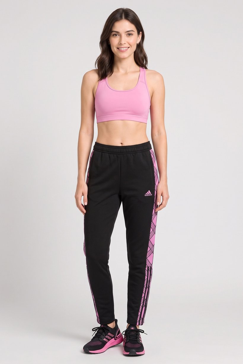 Women Regular Fit Training Track Pants, Black