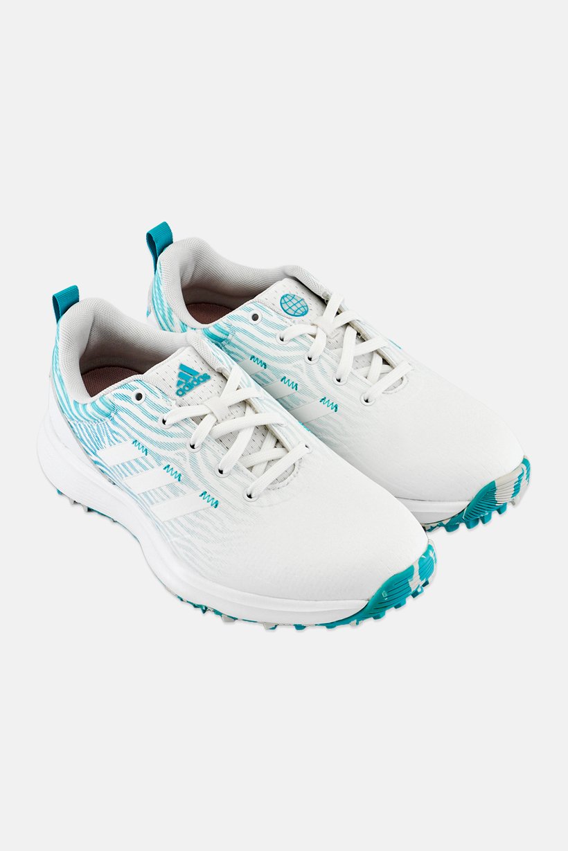 Women S2G Medium Lace Up Golf Shoes, White