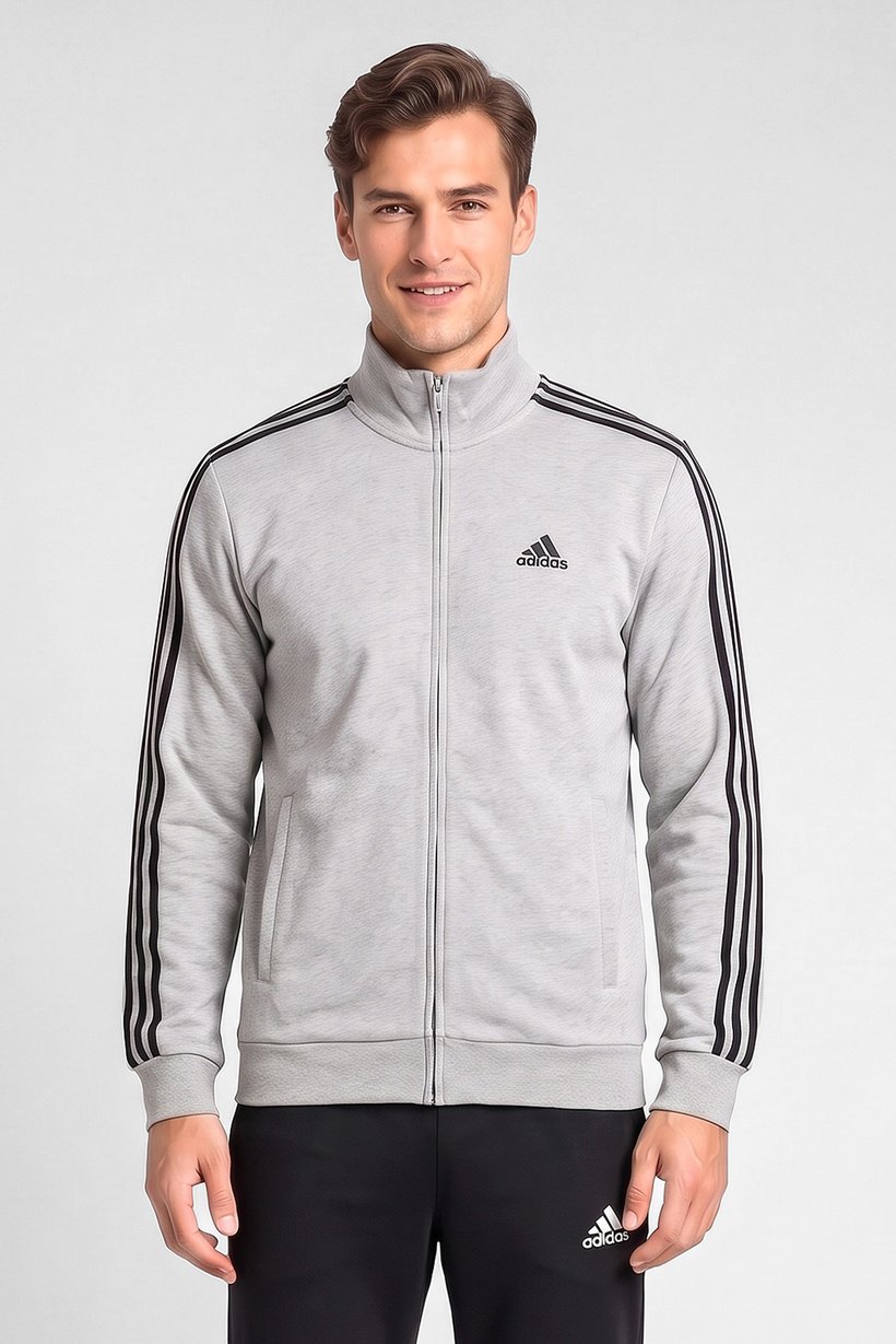 Men 2 Pieces Sportswear Fit Long Sleeve Jacket And Pants Training Tracksuit, Multicolor
