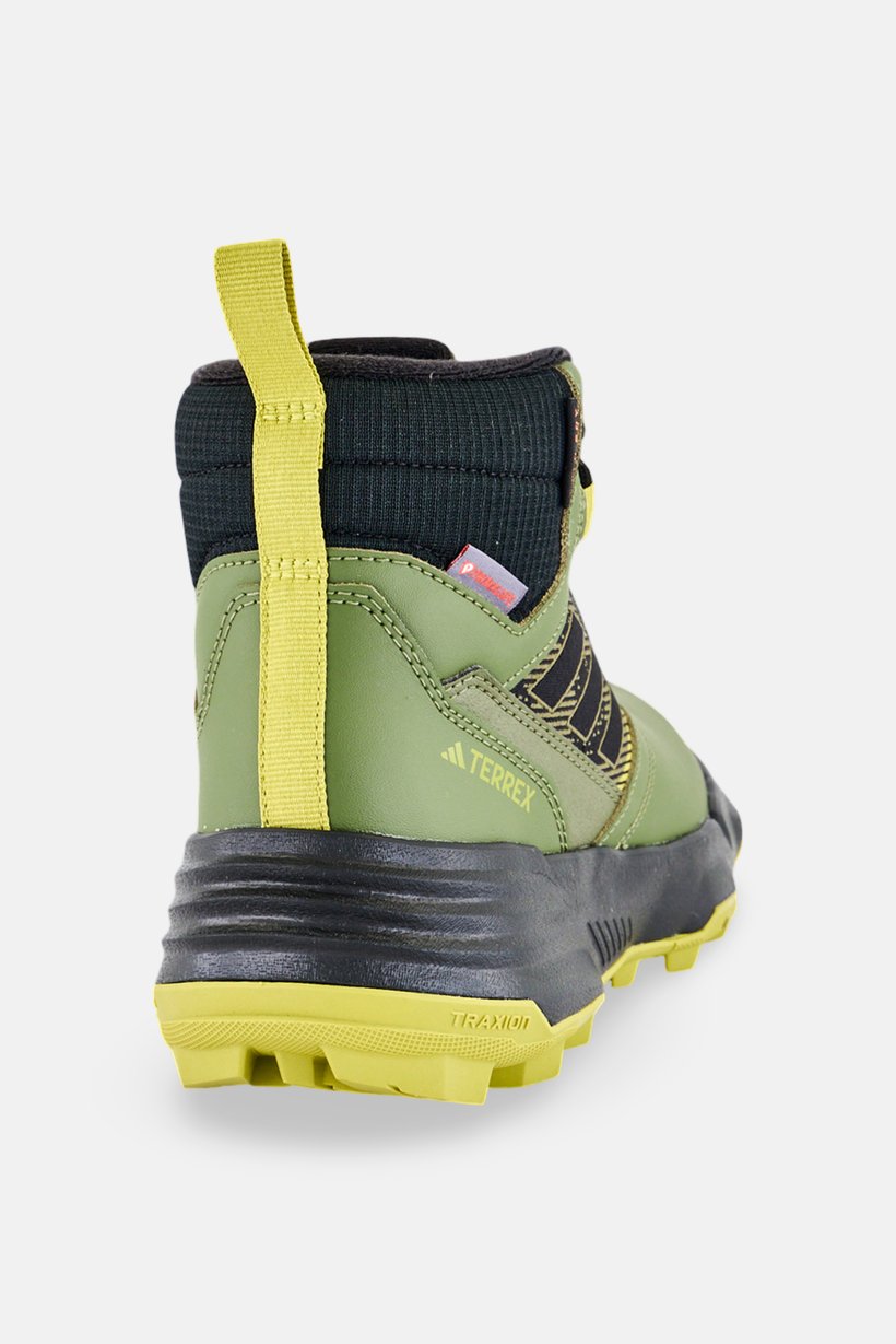 Adidas x Terrex Men Unity Lea Mid Lace Up Hiking Shoes, Olive