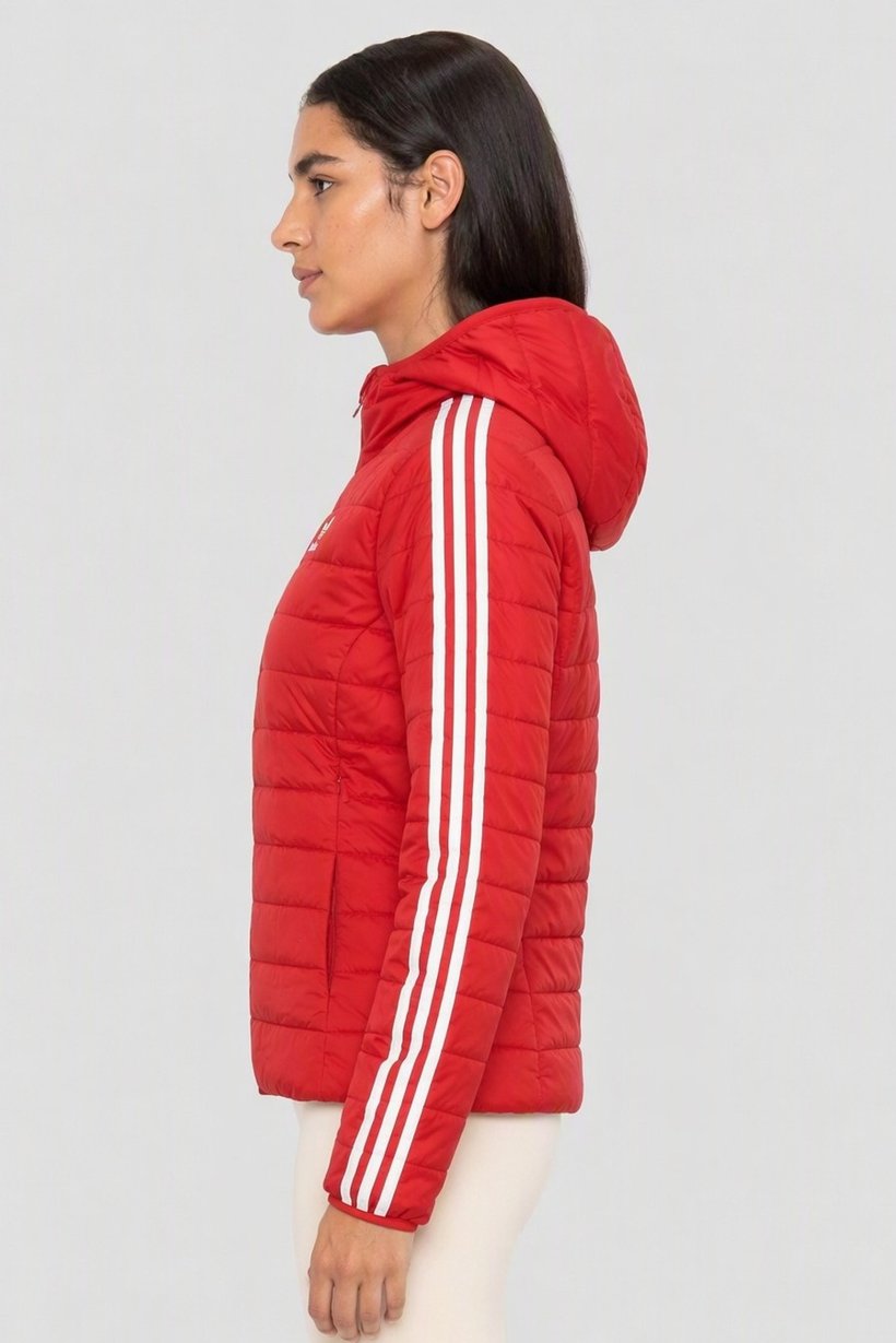 Women Sportswear Fit Long Sleeve Outdoor Jacket, Red