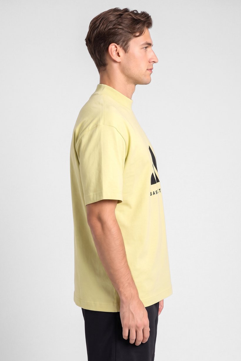 Men Sportswear Fit Short Sleeve Basketball T-Shirt, Mint Green