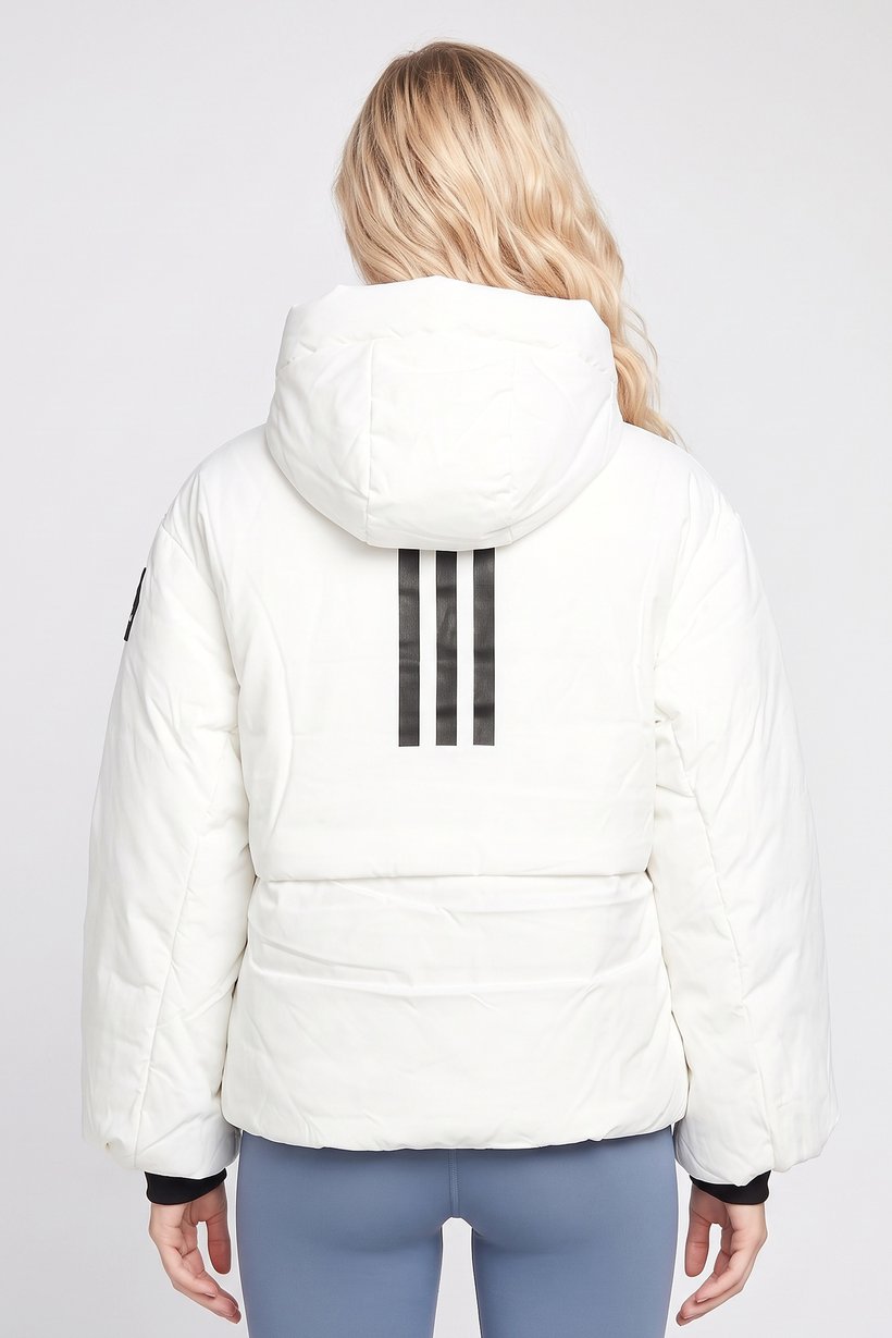 Women Sportswear Fit Long Sleeve Outdoor Jacket, White