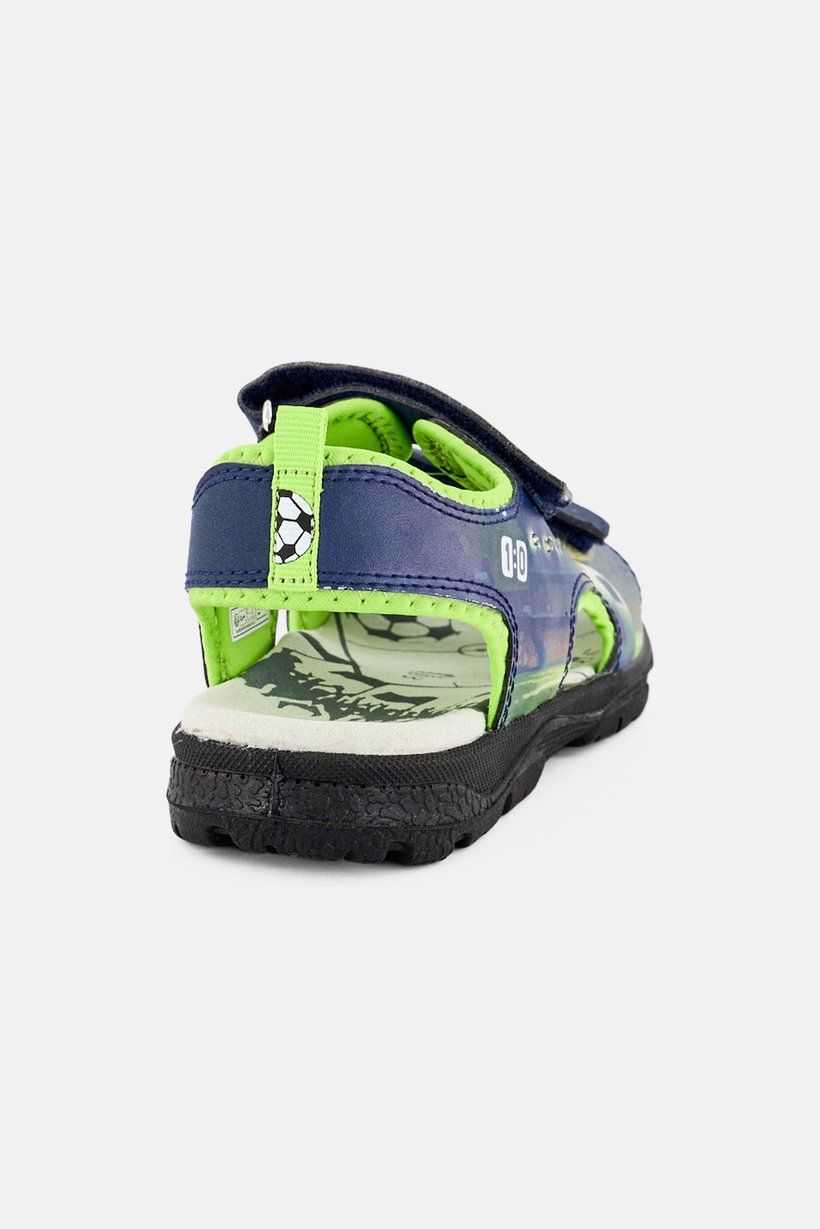 Kids Boy Velcro Closure Sandals, Multicolor