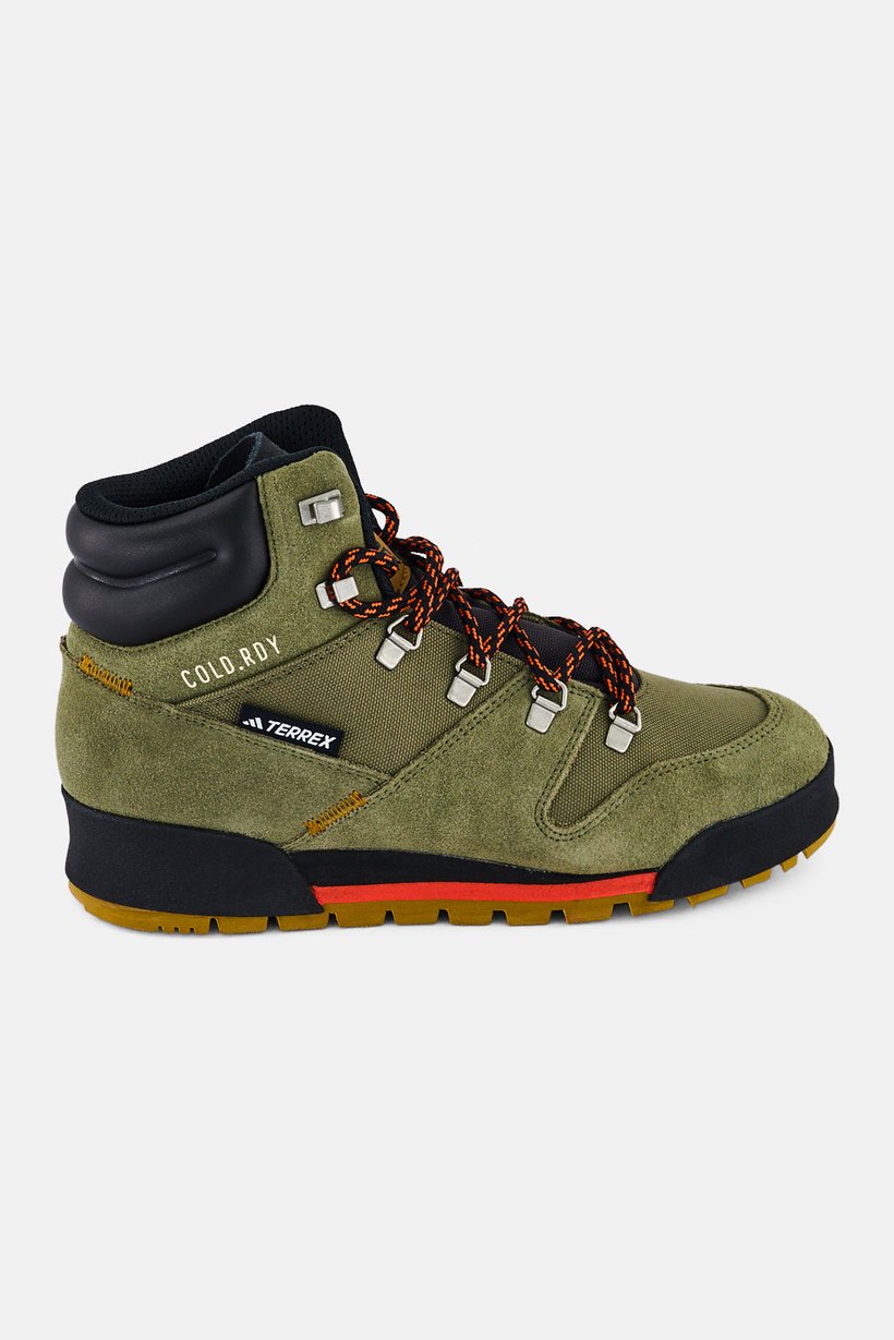 Adidas x Terrex Men Snowpitch Lace Up Hiking Shoes, Olive