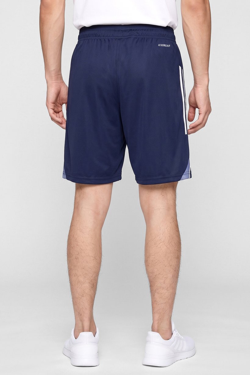Men Regular Fit Training Shorts, Navy