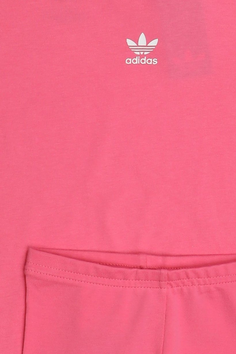 Toddlers Girl 2 Pcs Sportswear Fit Cyling Top And Shorts Set, Pink
