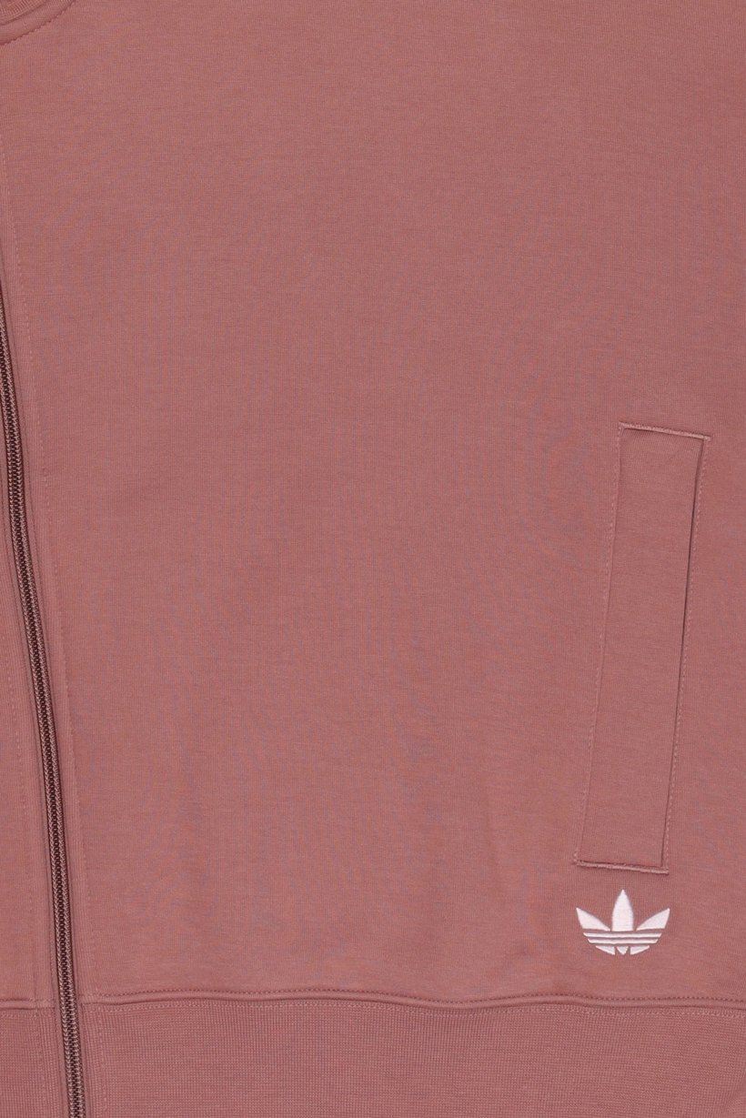 Women Sportswear Fit Long Sleeve Outdoor Full Zip Sweatshirt, Warm Clay