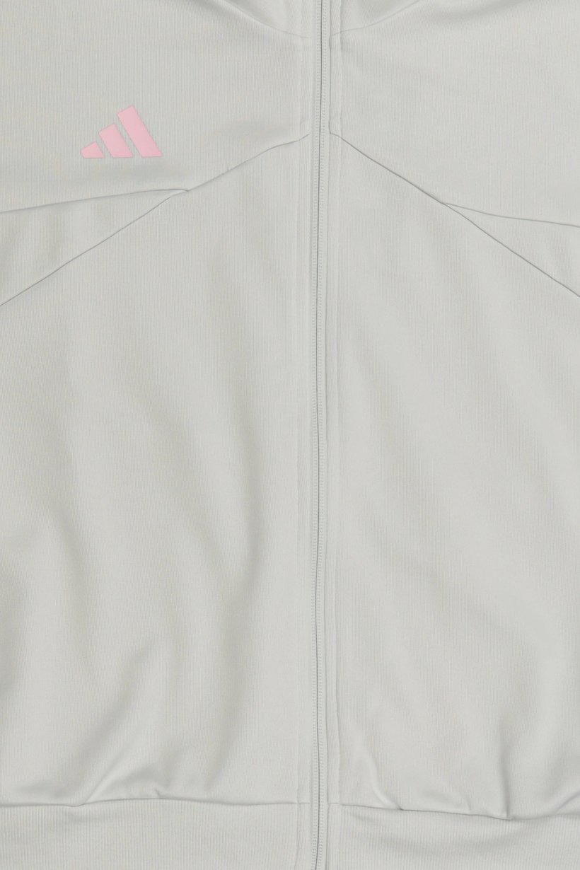 Women Sportswear Fit Long Sleeve Outdoor Jacket, Light Grey
