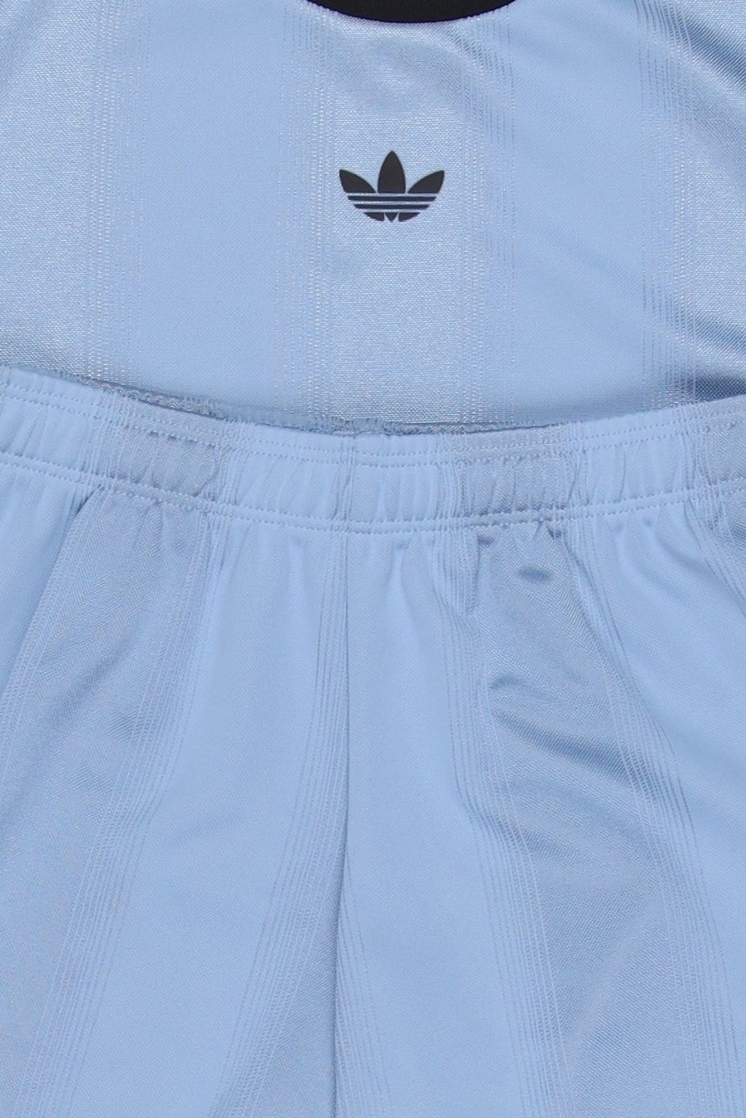 Toddlers Boy 2 Pcs Brand Logo T-Shirt And Shorts Set, Slate Blue