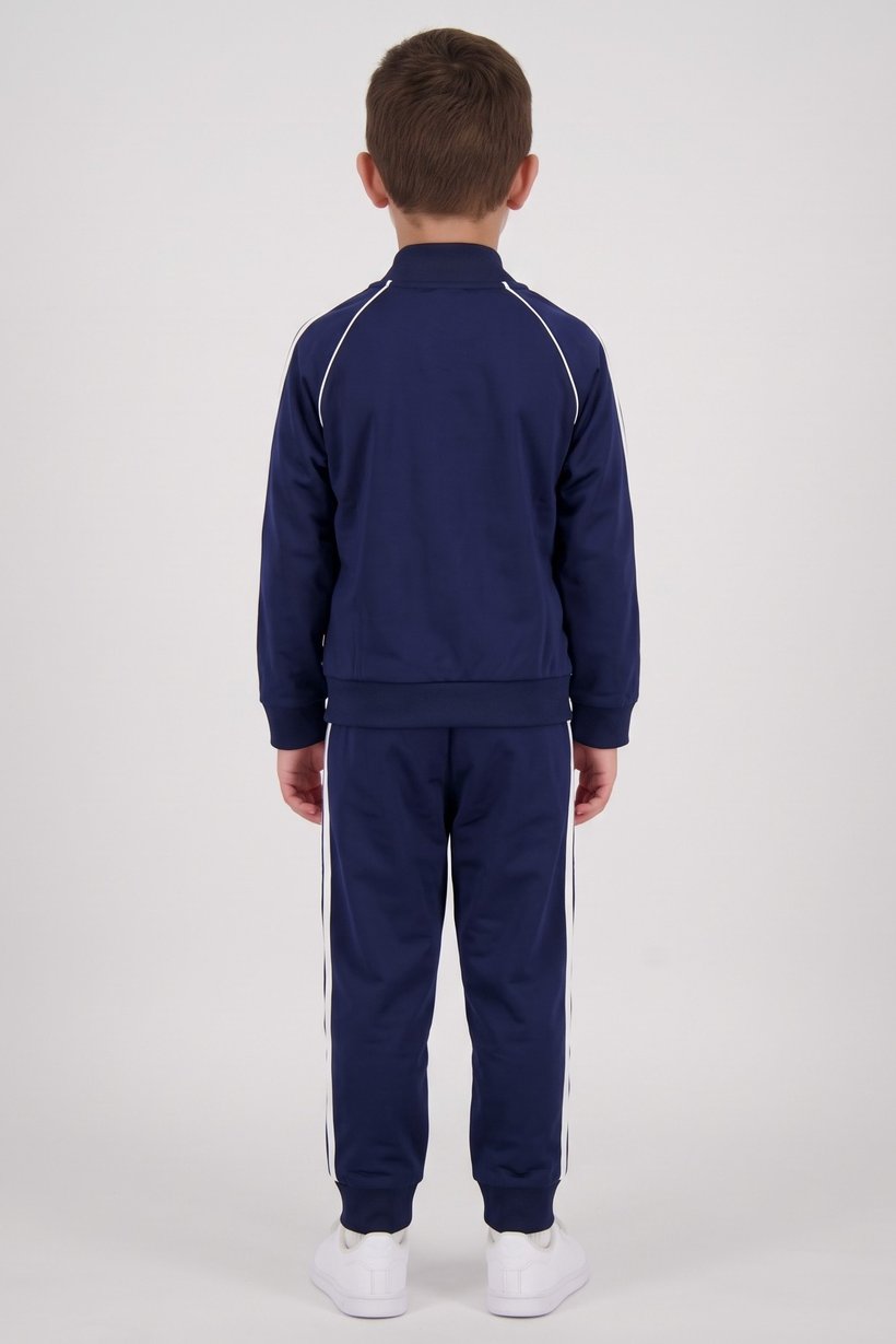 Toddlers Boy 2 Pieces Long Sleeve Training Tracksuit Set, Navy