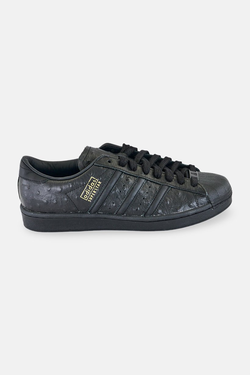 Consortium Men Superstar Footpatrol Lace Up Outdoor Shoes, Black