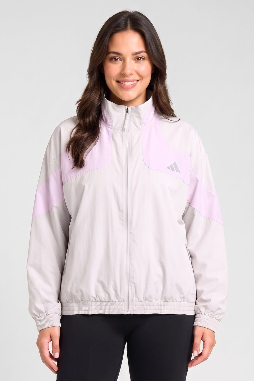 Women Sportswear Fit Long Sleeve Running Jacket, Multicolor