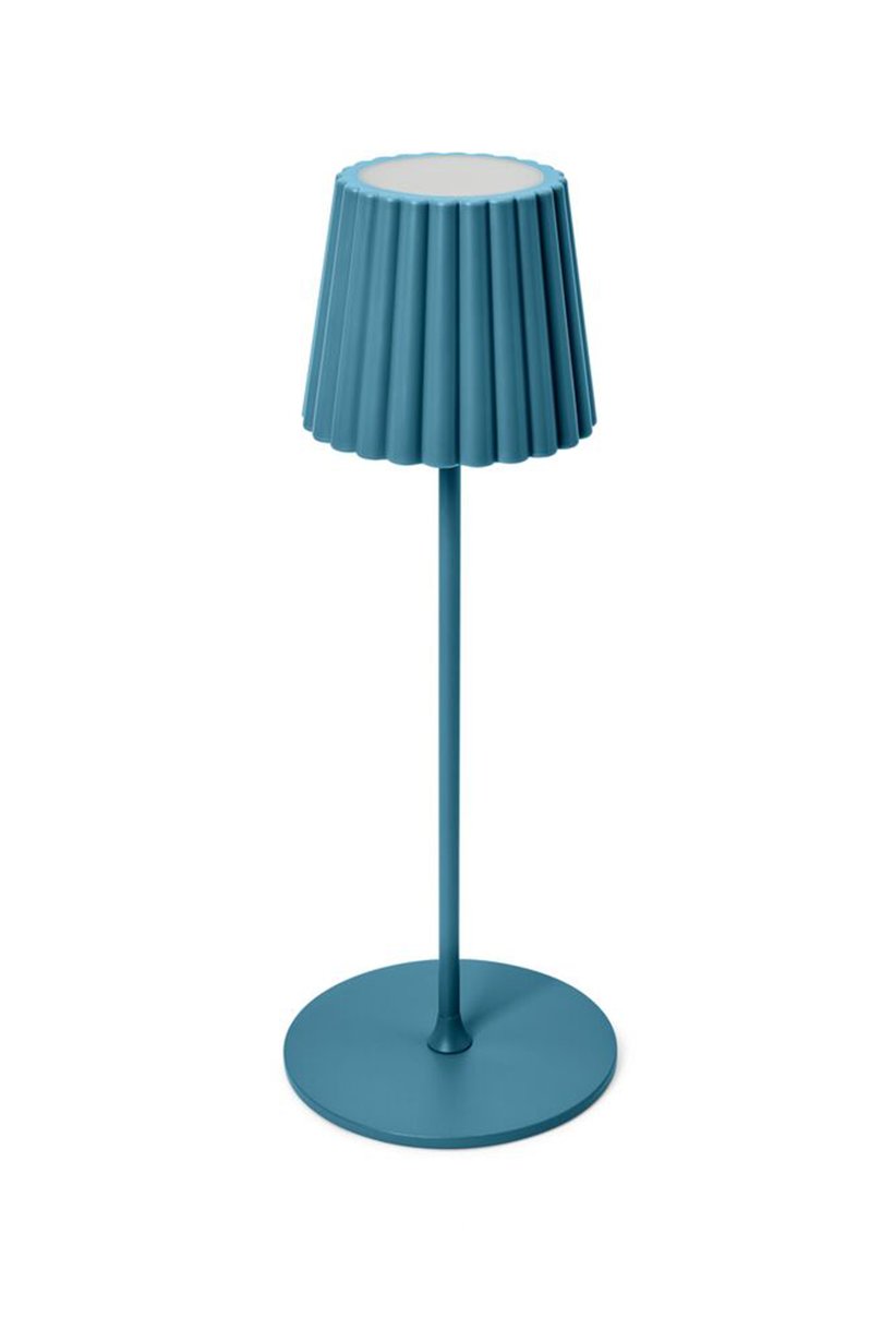Rechargeable LED Table Lamp, Blue