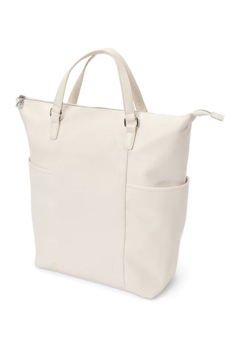Women Plain Backpack, White
