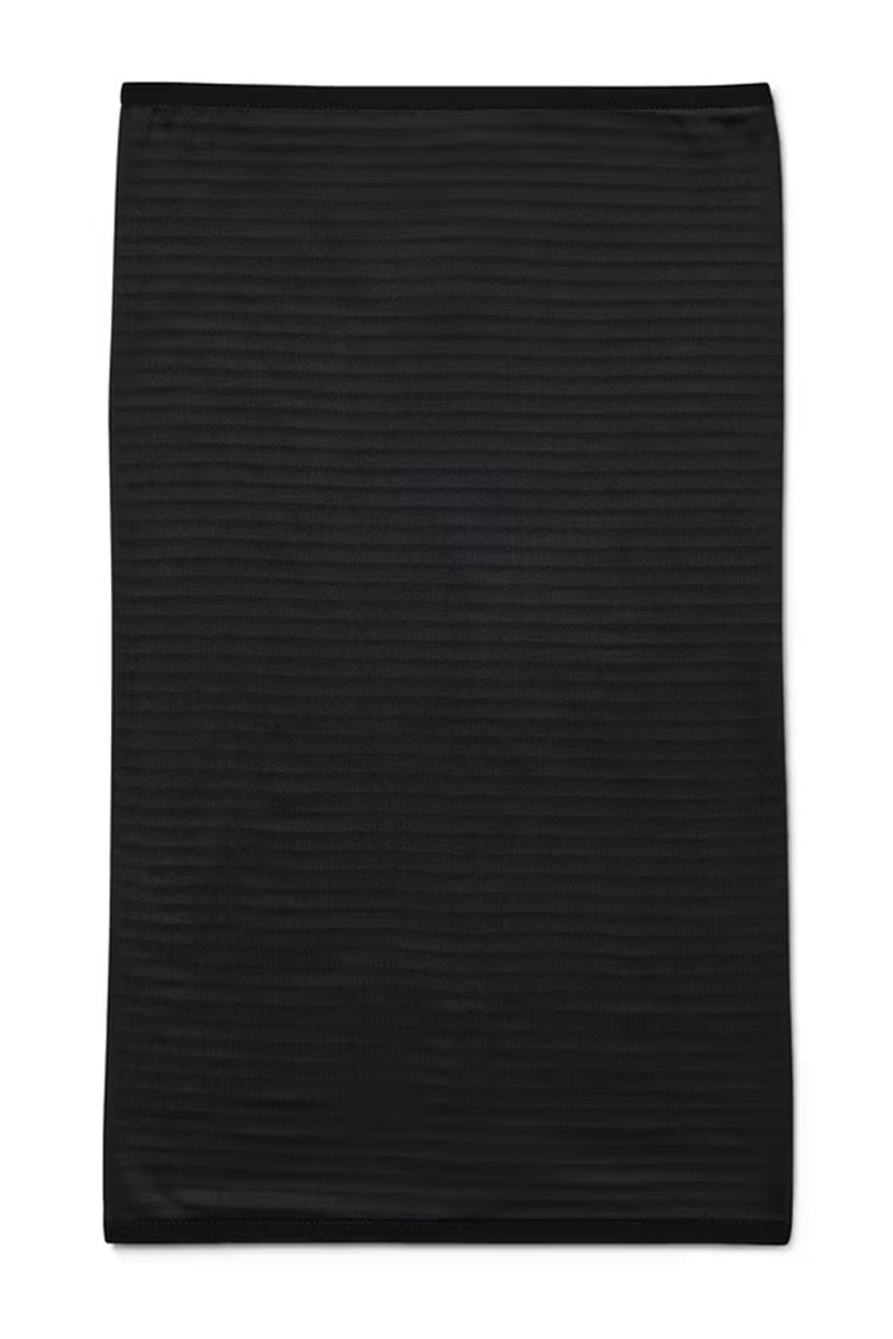 Women Solid Scarf, Black