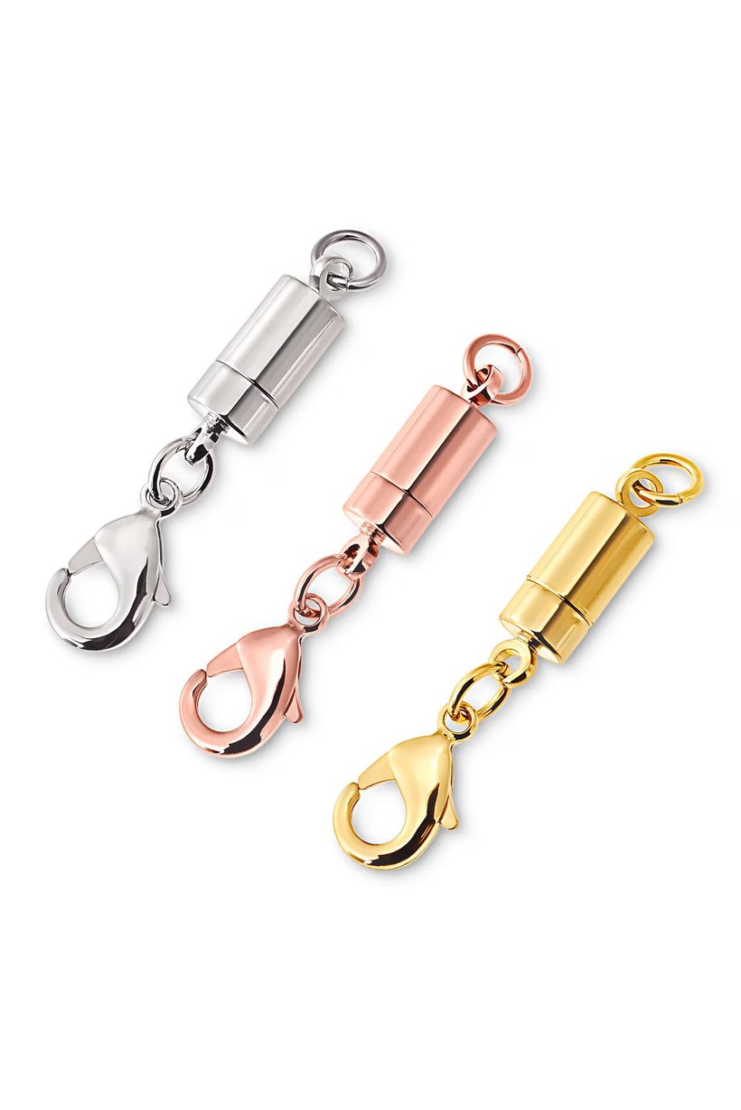 3 Pcs Magnetic Clasp Set, Multicolor