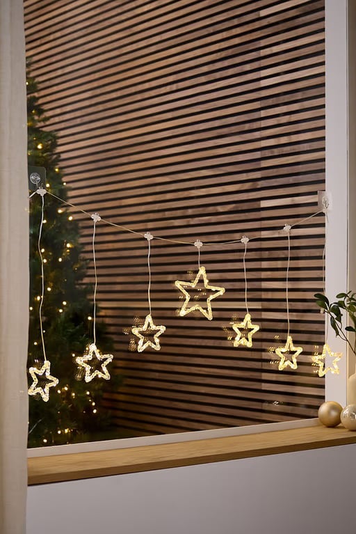 LED Light Curtain Stars