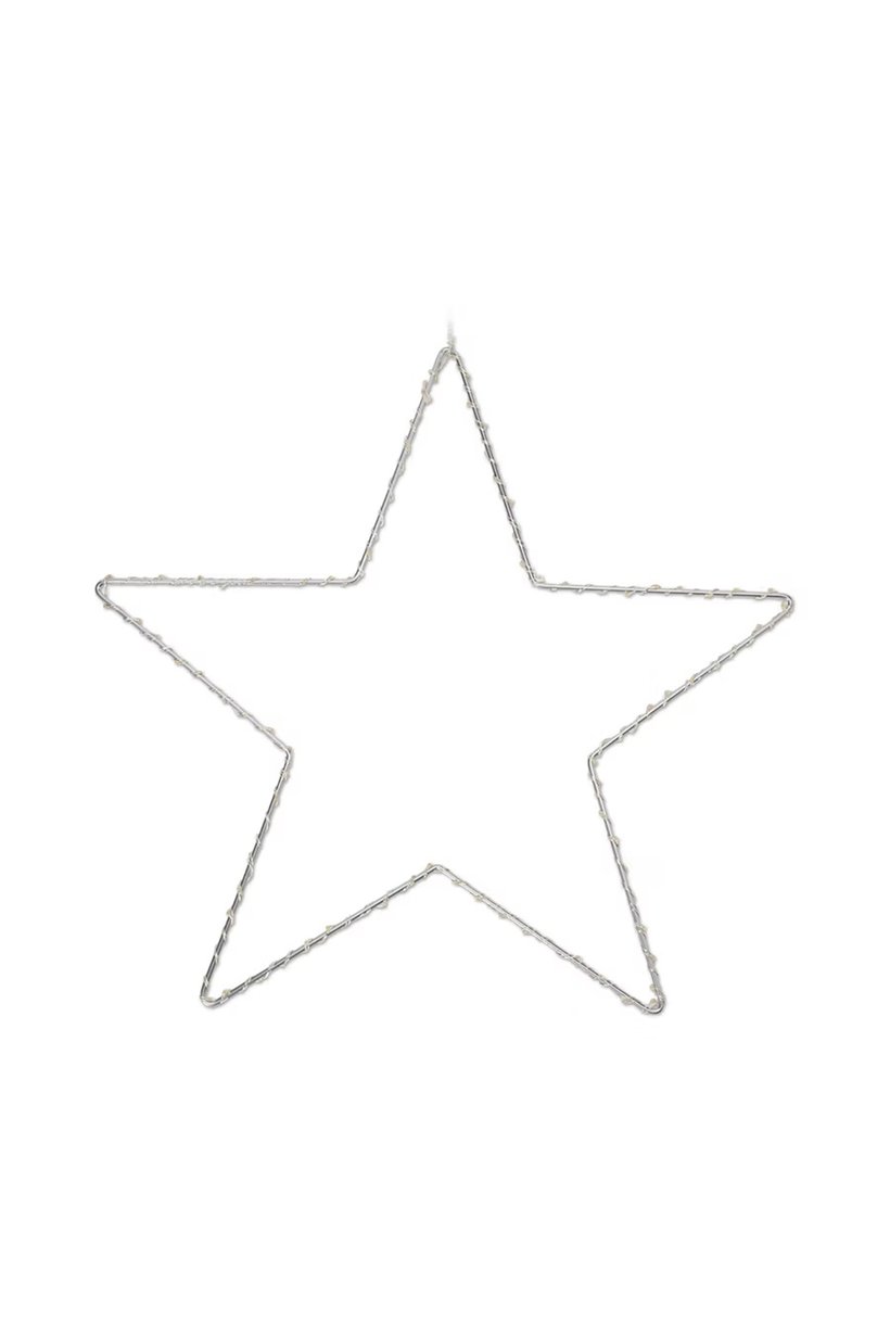 Led Star Outdoor Lighting 30 cm, Silver
