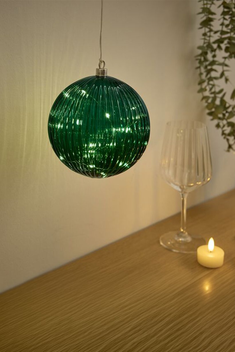 LED Sphere With Grooves