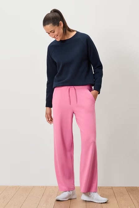 Women Sportswear Fit Outdoor Sweatpants, Pink