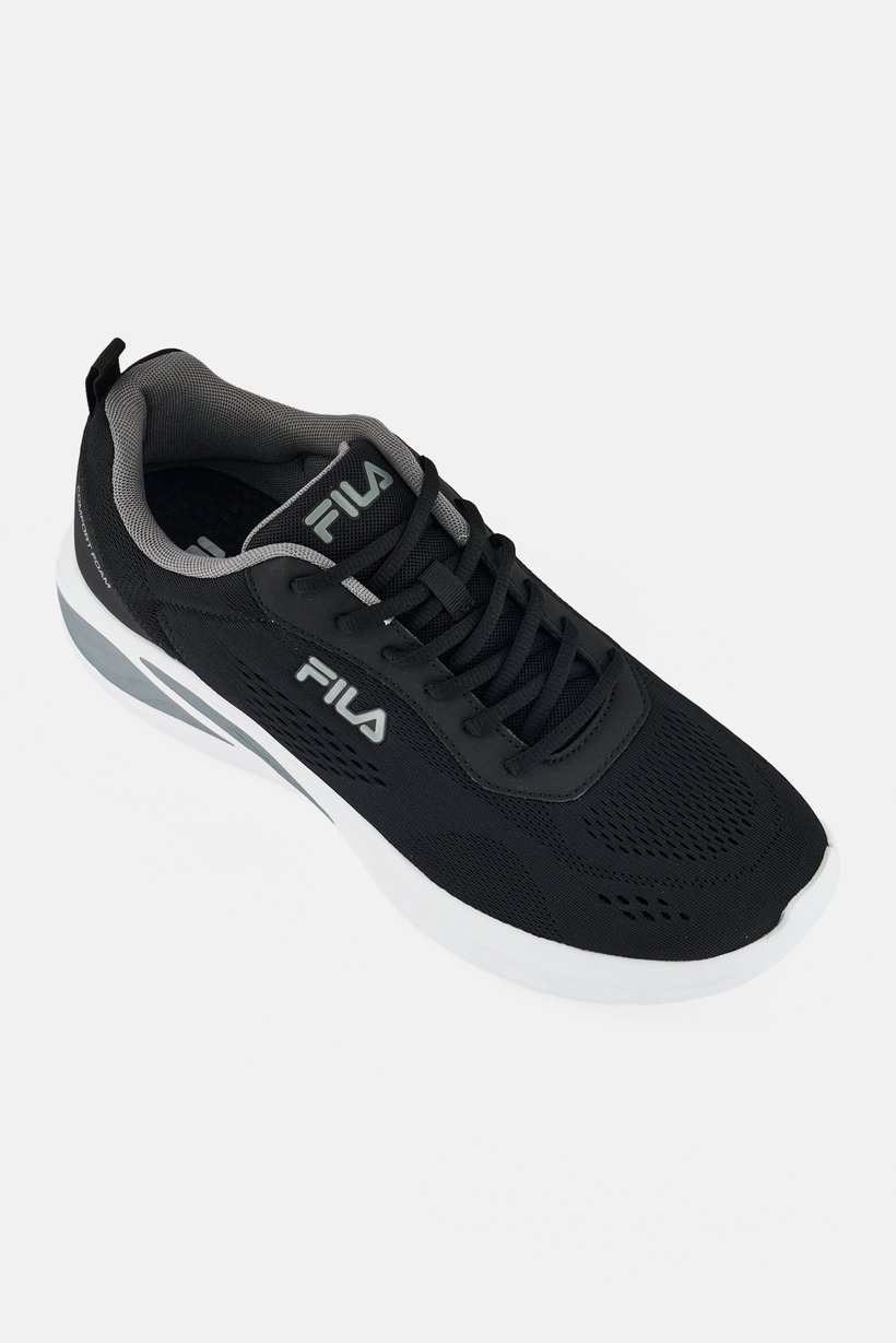 Men Lace Up Spectris Running Shoes, Black