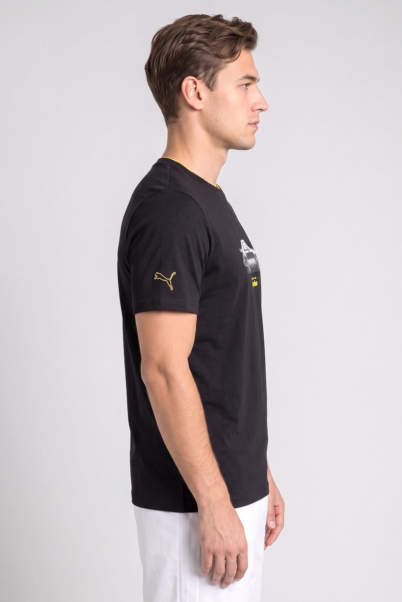 Men Sportswear Fit Short Sleeve Outdoor T-Shirt, Black