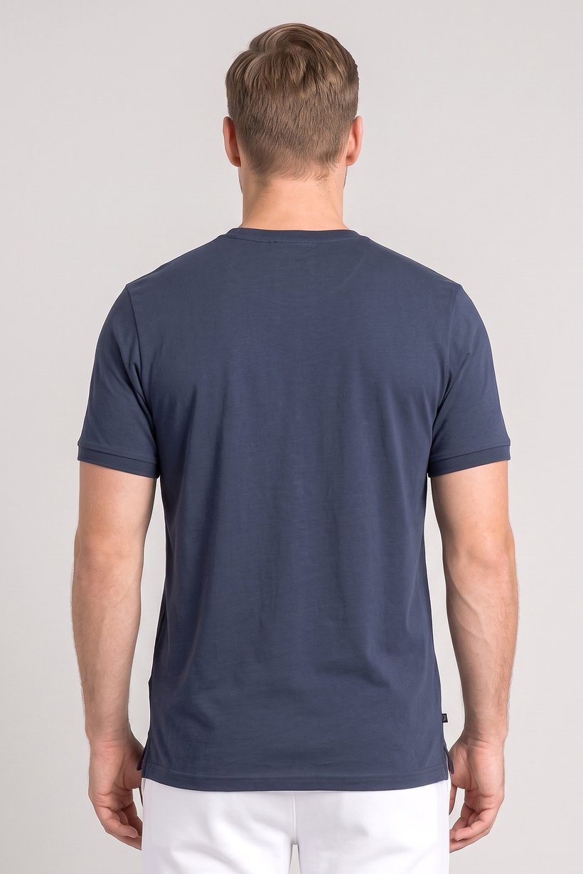 Men Sportswear Fit Short Sleeve Outdoor T-Shirt, Teal