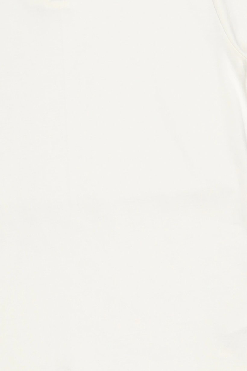 Men Regular Fit Short Sleeve Plain Polo Shirt, Off White