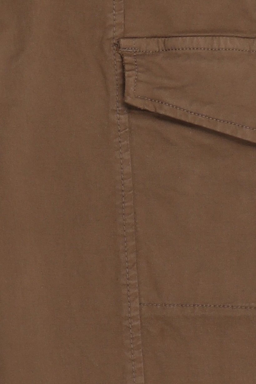 Women Regular Fit Solid Cargo Pants, Dark Olive