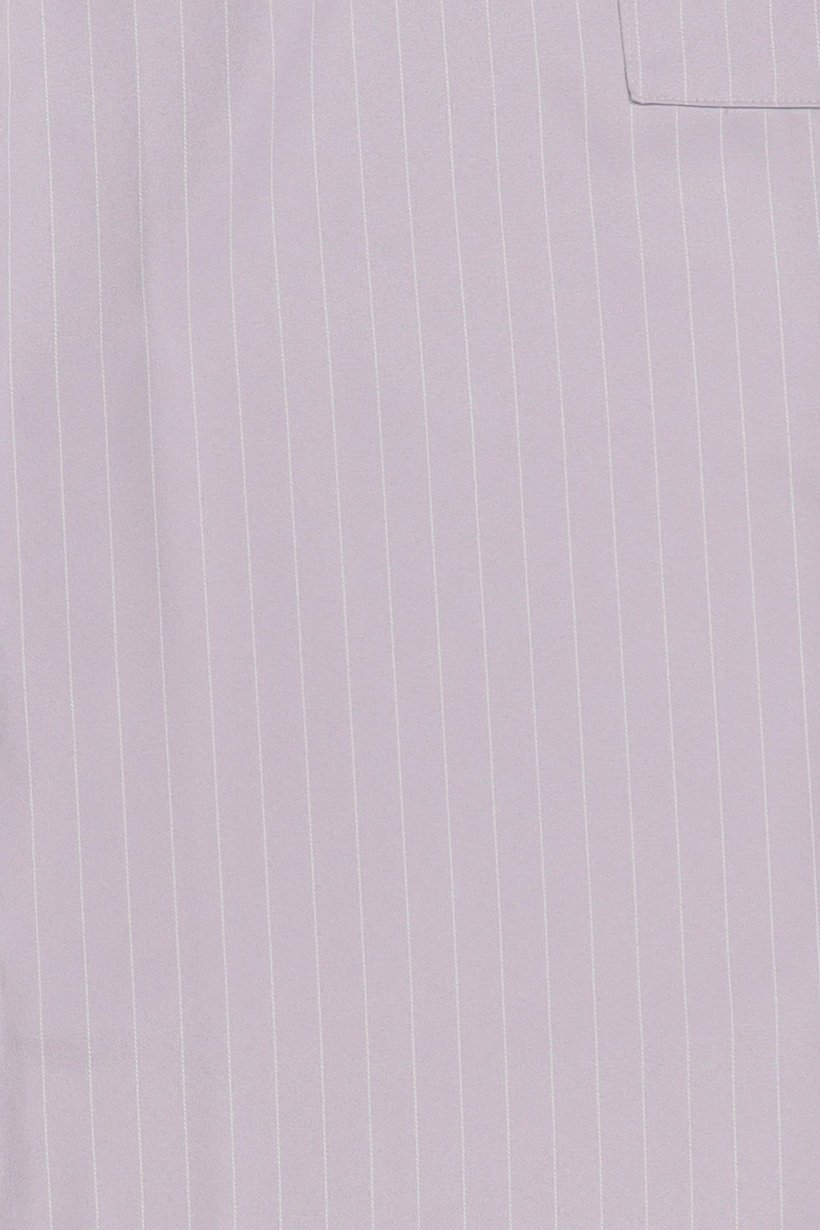 Women Regular Fit Stripe Wide Leg Pants, Grey