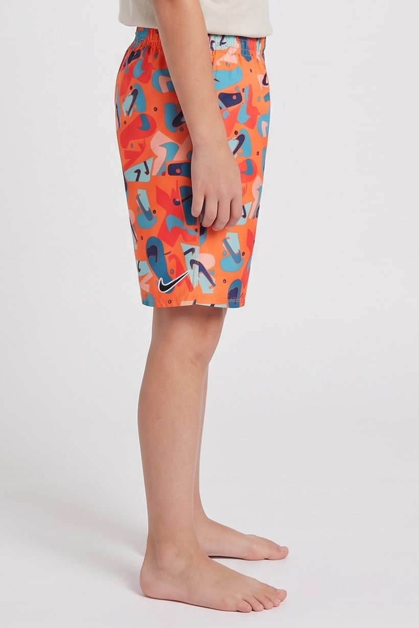 Kids Boy Allover Print Broad Shorts, Multicolor