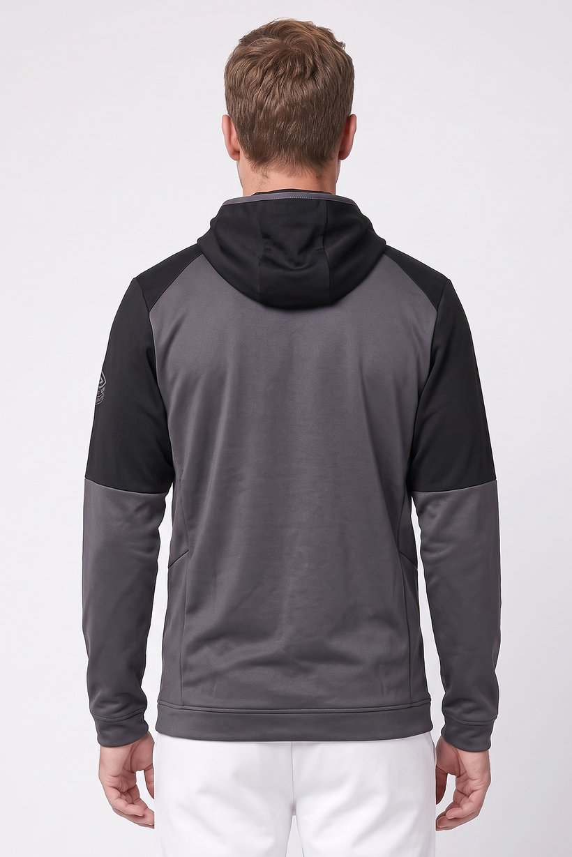 Men Sportswear Fit Long Sleeve Training Hoodie, Multicolor