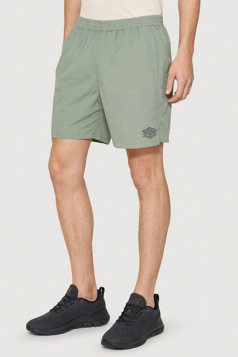 Men Sportswear Fit Training Shorts, Sage Green