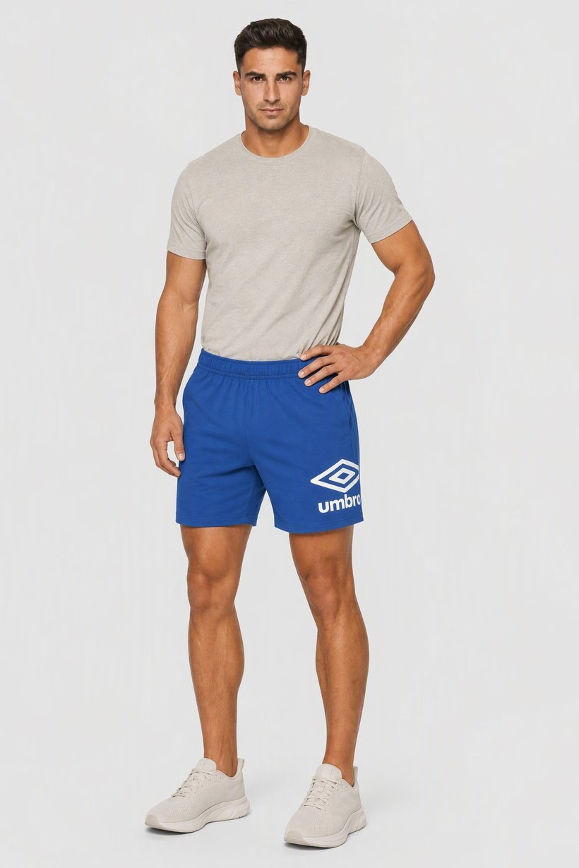 Men Sportswear Fit Training  Shorts, Blue
