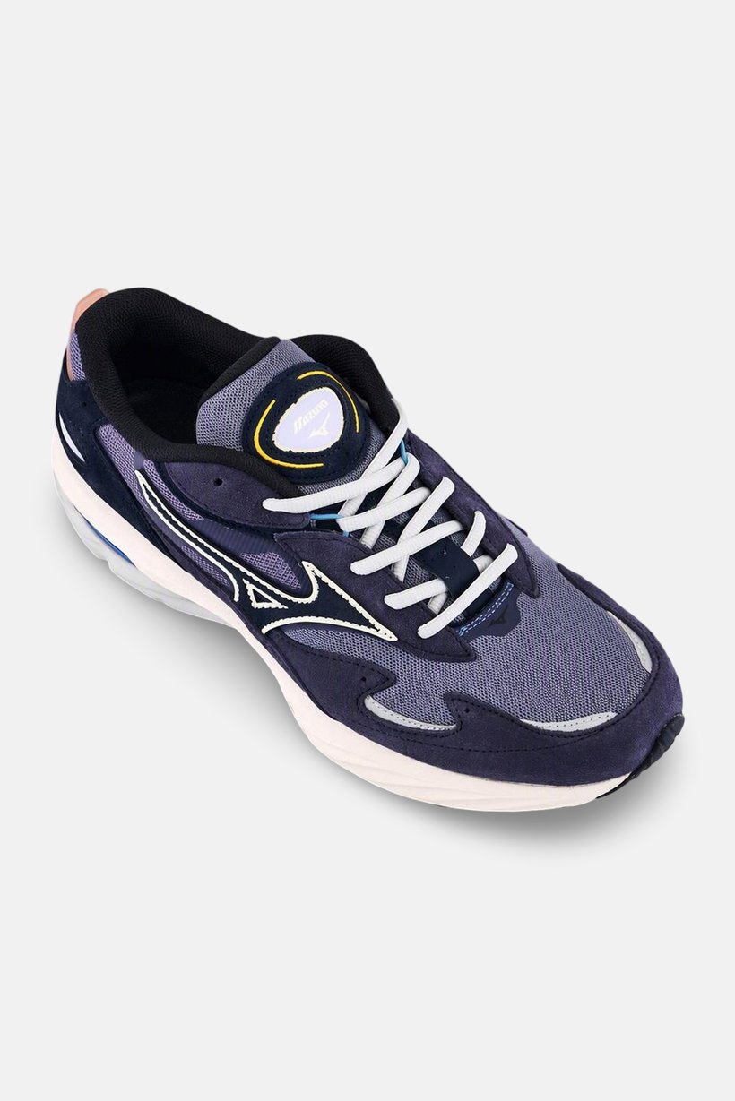 Men Wave Rider 8 Lace Up Outdoor Shoes, Navy Blue