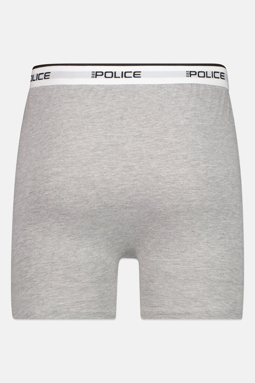Men 3 Pieces Brand Logo Boxer Briefs, Multicolor
