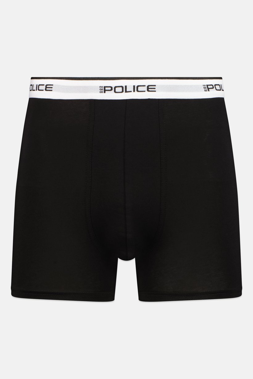 Men 3 Pieces Brand Logo Boxer Briefs, Multicolor