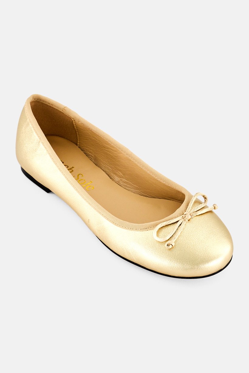 Women Maddox Slip On Flats, Gold