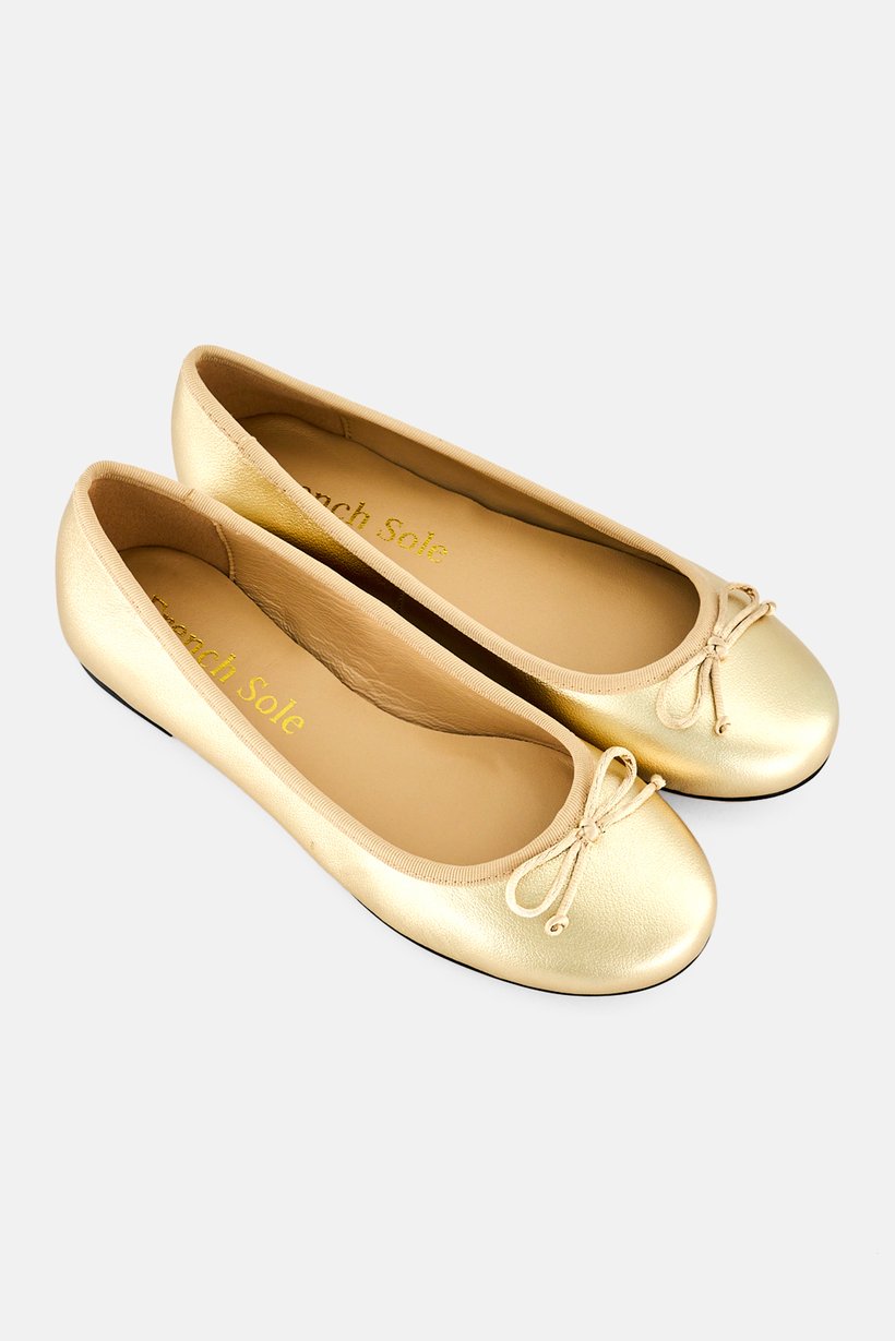 Women Maddox Slip On Flats, Gold