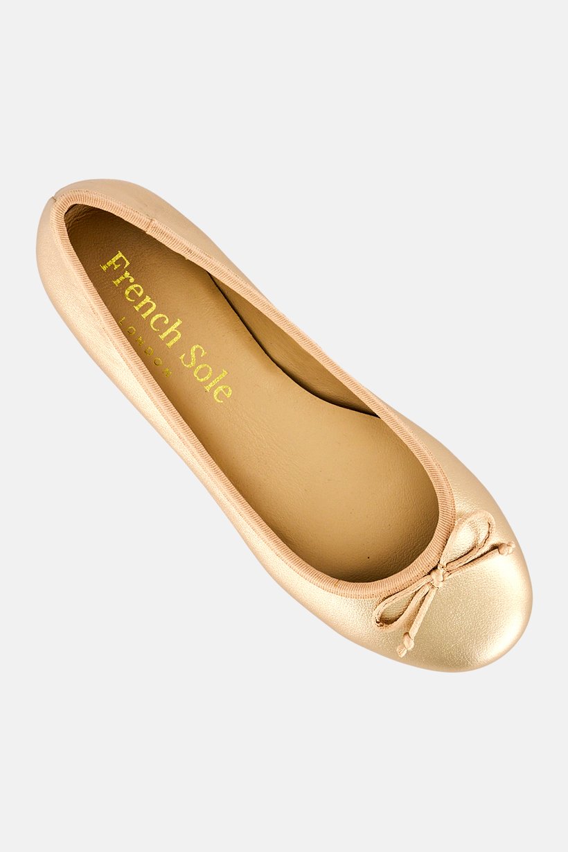 Women Maddox Slip On Flats, Gold