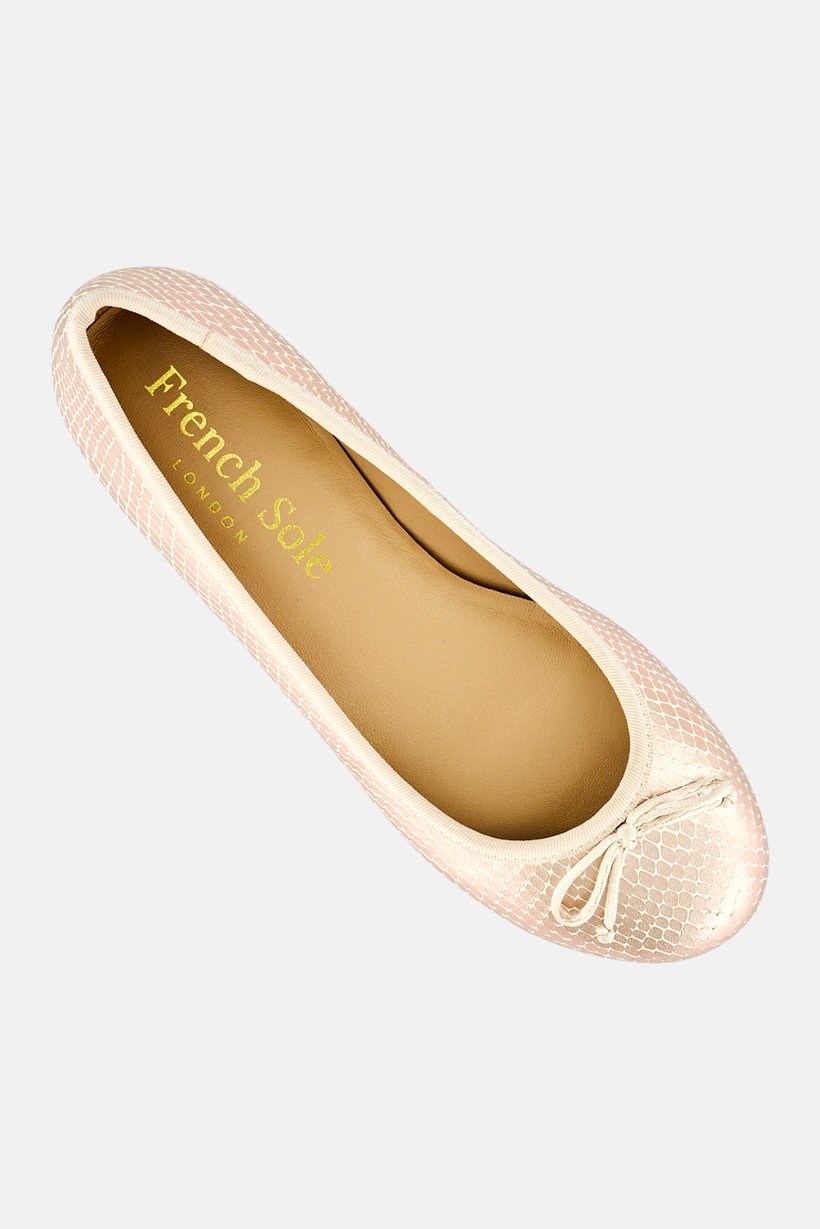 Women Slip On Flat Shoes, Light Gold