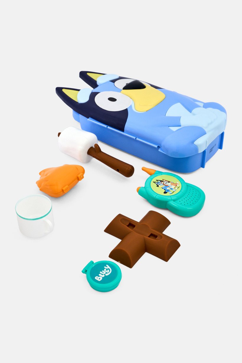 6 Pcs Bluey Explorer Suitcase