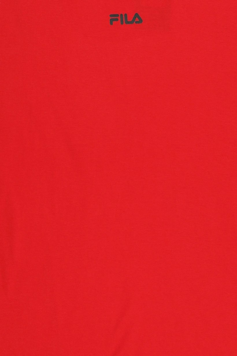Women Boyfriend Fit Short Sleeve Outdoor T-Shirt, Red